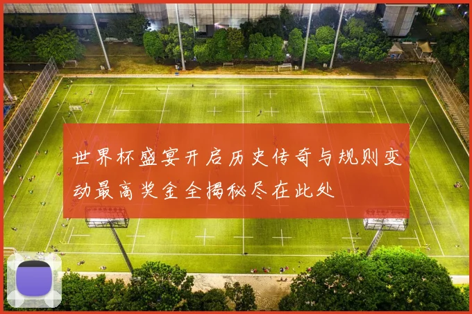 世界杯盛宴开启历史传奇与规则变动最高奖金全揭秘尽在此处